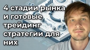 4 стадии рынка и готовые трейдинг стратегии для них