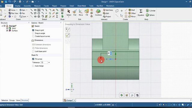 ANSYS SPACECLAIM TRAINING TUTORIAL 45
