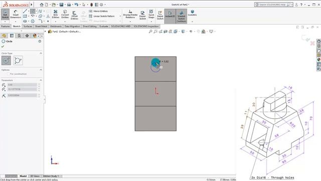 SolidWorks Tutorial For Beginners  | Exercise 24