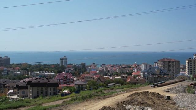 Дом №6  3 этаж , вид на море из окон ЖК Оливия
