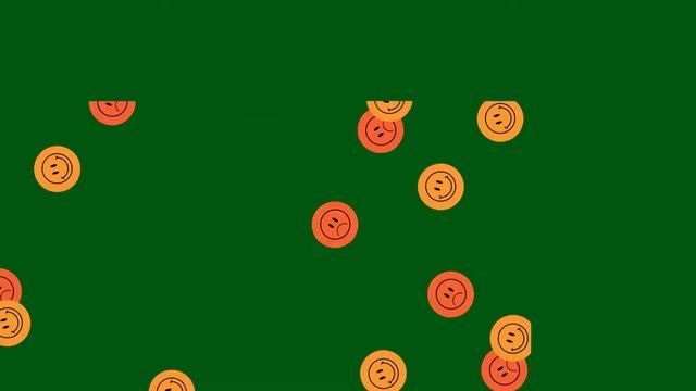 ФУТАЖ ( СМАЙЛИКИ ) НА ЗЕЛЕНОМ ФОНЕ-ХРОМАКЕЙ смотреть онлайн