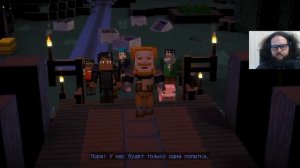 Бэбэй в Minecraft: Story Mode (день 2) (часть 1)