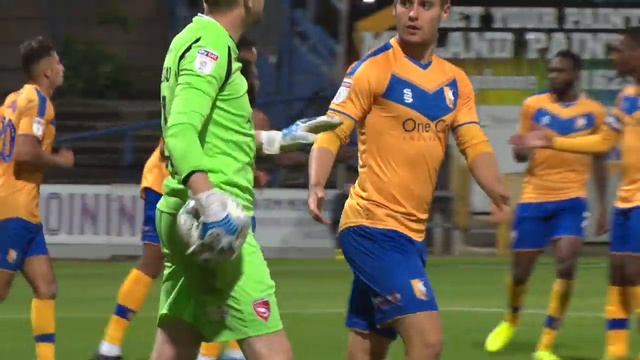 Omari Sterling-James scores the second goal against Morecambe in the Carabao Cup смотреть онлайн
