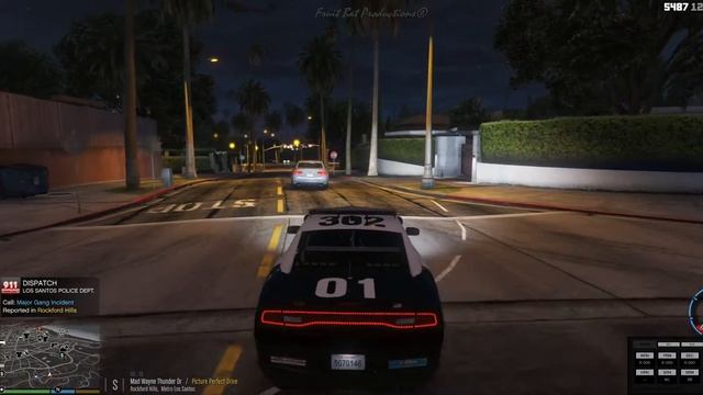[GTA V/LSPDFR] LAPD Patrol In Jedahdiah's Charger PPV [ELS]