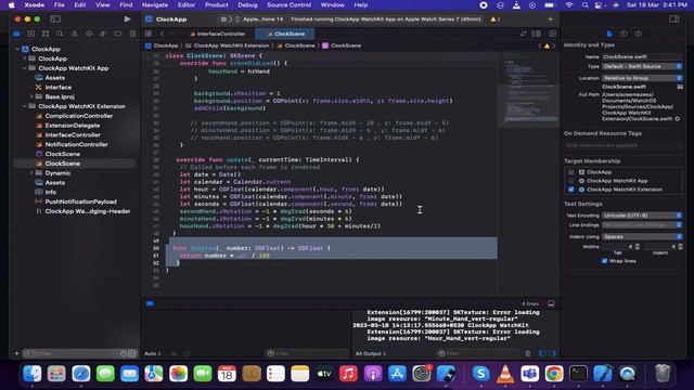 Custom Apple Watch Face | Apple Clock App | Create Analog Clock WatchOS | Hide digital time status