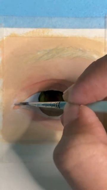 eye painting tutorial/easy painting tutorial for beginners/#Youtubeshorts #shorts смотреть онлайн