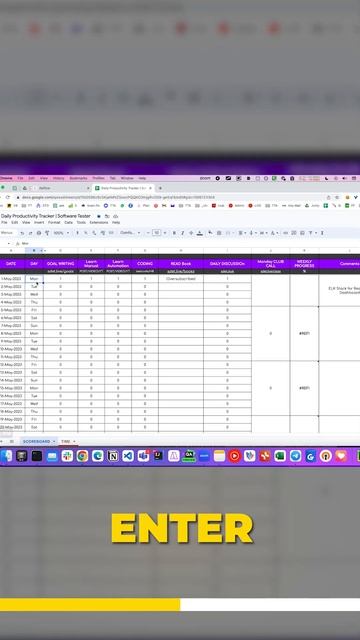 Daily Productivity Tracker for All Software Engineers