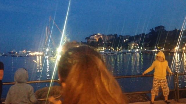 Rapallo Italy Celebration of Lady of Montallegro Bubble Man Performer смотреть онлайн