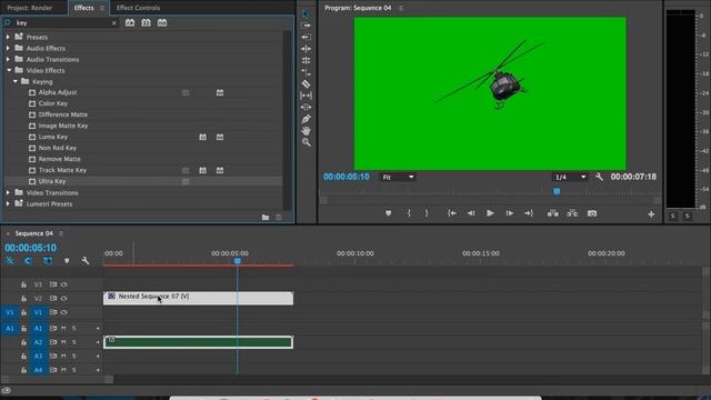 Quick Green Screen Tutorial Adobe Premiere Pro CC смотреть онлайн