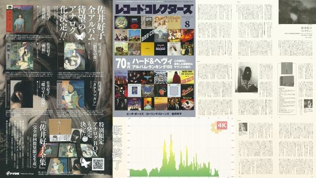 【👆Yoshiko Sai 4K🔍】✨佐井好子❤レコード・コレクターズ誌💿2021年8月号ロングインタヴュー📖Record Collectors' Magazine🏝人のいない島・弾き語りライヴ🎤 смотреть онлайн