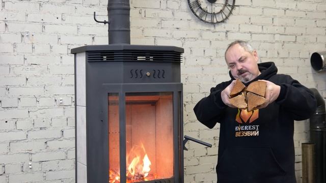 Печь-камин Астон пристенно-угловой, тест в лаборатории Везувий. смотреть онлайн