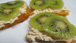 Закуска с киви