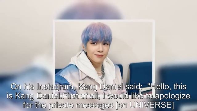 Kang Daniel Apologizes for Alleged Sexist Remarks Towards 'Street Woman Fighter' смотреть онлайн