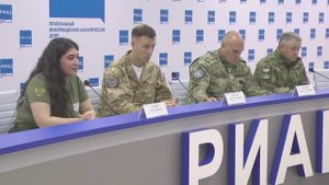 Пресс-конференция, приуроченная к первой годовщине деятельности филиала Центр "ВОИН"