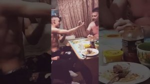 Борьба Арм-рестлинг с Батей 😅