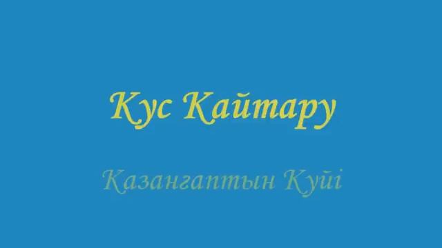 Кус Кайтару.wmv смотреть онлайн