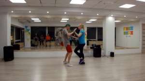 Сальса Кирилл Лукин и Оксана Чурина / Апрель 2017