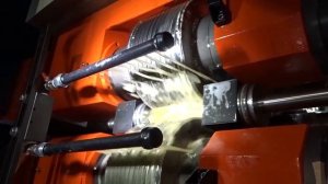 Станок для накатывания шлицев на валах и деталях.