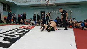 Бой на Кубке области по ММА. Еля Тайкан