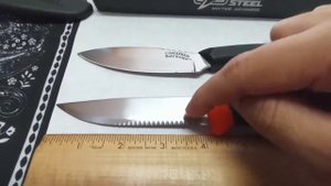 CANADIAN BELT KNIFE by Cold Steel; Review, Cut Test and Mora Knife Comparison
