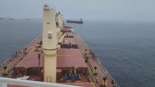 выход из порта Матарани, Перу и постановка на якорь