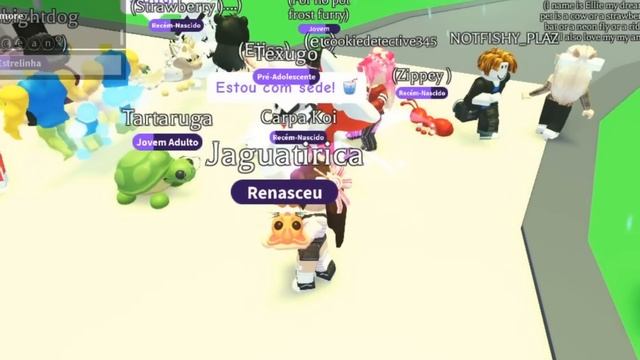 TROCANDO *NOVA* JAGUATIRICA NEON (NEON OCELOT) ✨ NOVA ATUALIZAÇÃO CLIMA DE CHUVA! Adopt Me! 🌧 смотреть онлайн