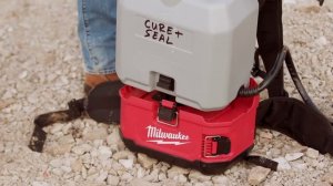 Milwaukee M18 SWITCH TANK 4 Gallon Backpack Concrete Sprayer and Water Supply