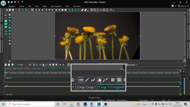 Point Zoom Effect Tutorial In VSDC Free Video Editor In Hindi/Urdu