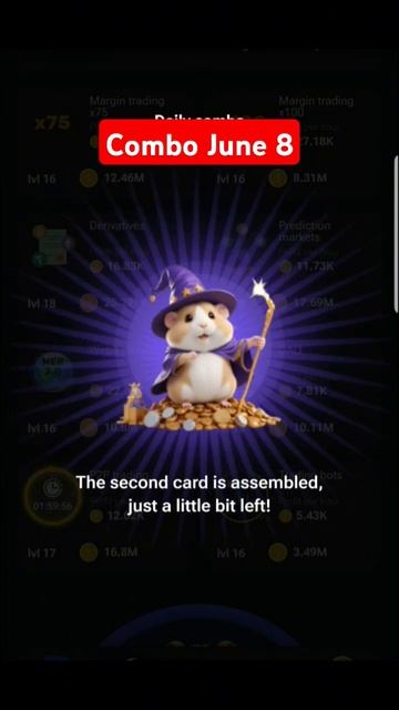 Hamster kombat combo Хомяк комбат комбо июнь 8 #hamsterkombat #хомяк смотреть онлайн