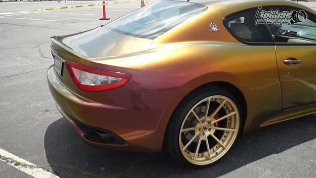 Maserati Grand Turimso on 22" Forgiatos смотреть онлайн