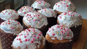 Творожный кулич, готовим вместе куличи