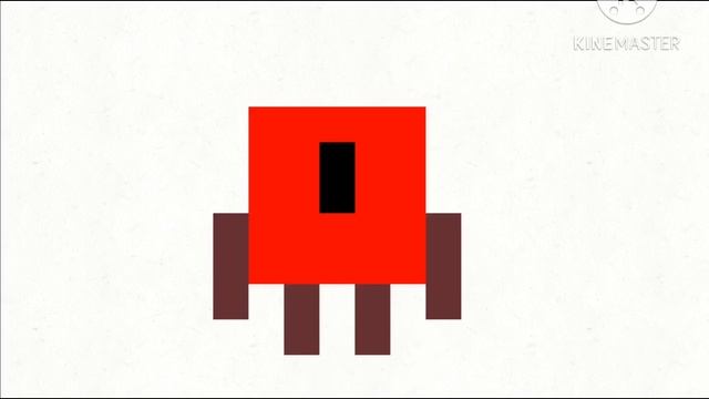 64 bits, 32 bits, 16 bits, 8 bits, 4 bits, 2 bits, 1 bit, half bit, quarter bit (Numberblocks)