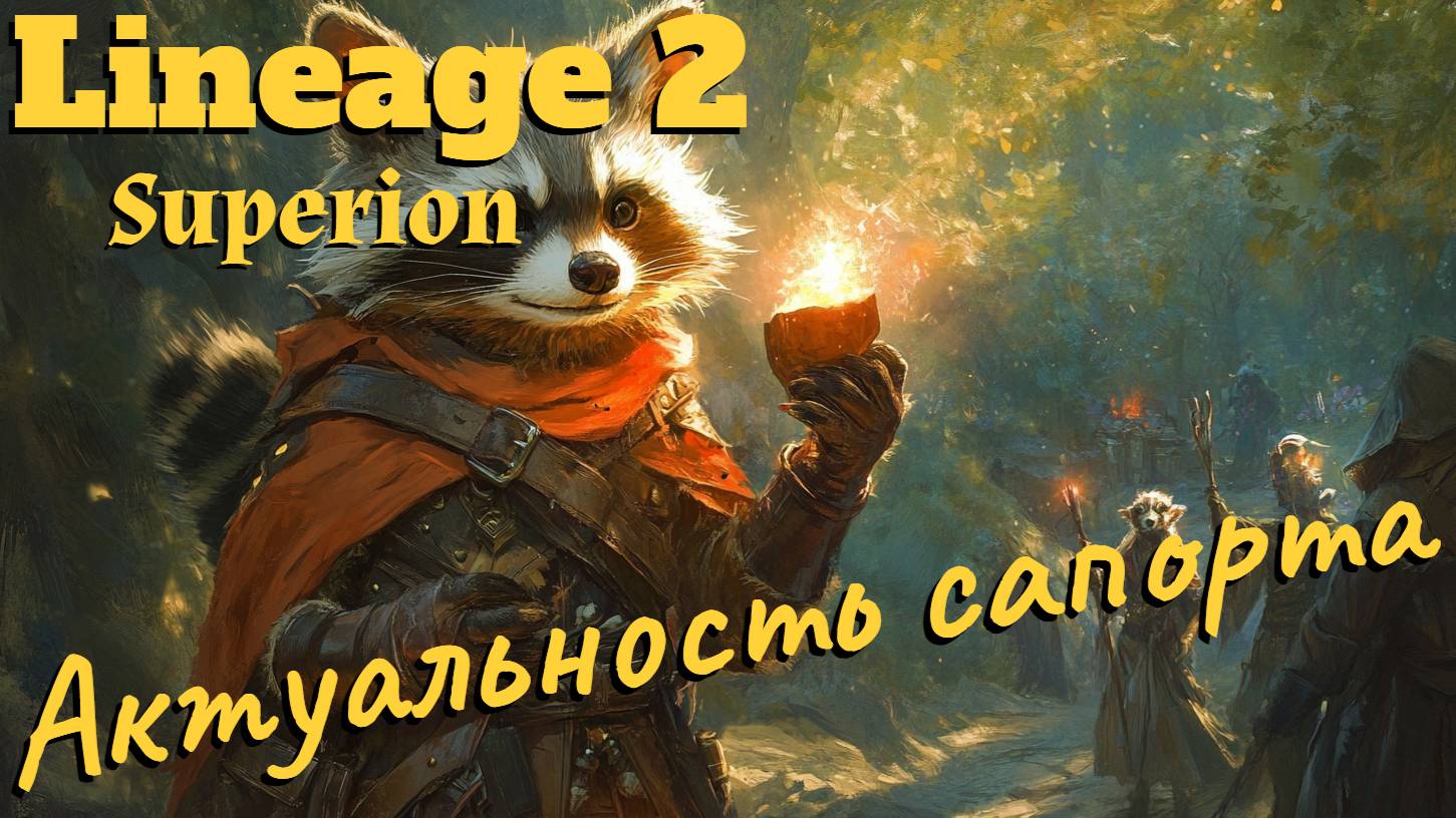 Lineage 2. Main. Руоф. Актуальность сапорта, сколько дает и нужен ли он