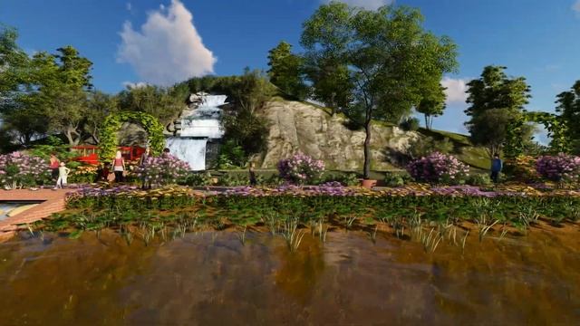 Green Valley Park Landscape Design at Lalpur, Nator, Bangladesh смотреть онлайн