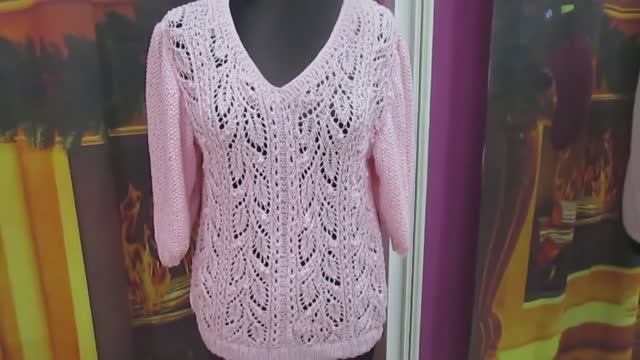 Попетельный Мк очень красивой кофточки!!!
