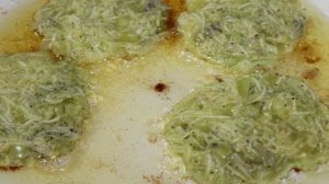 Кабачковые оладьи с перцем