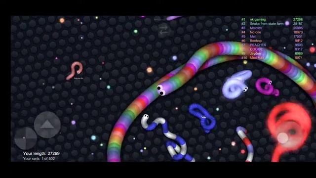 Slither.io A.I. 60000+ Score Epic Slitherio Gameplay