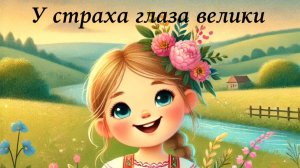 У страха глаза велики. Русская народная сказка