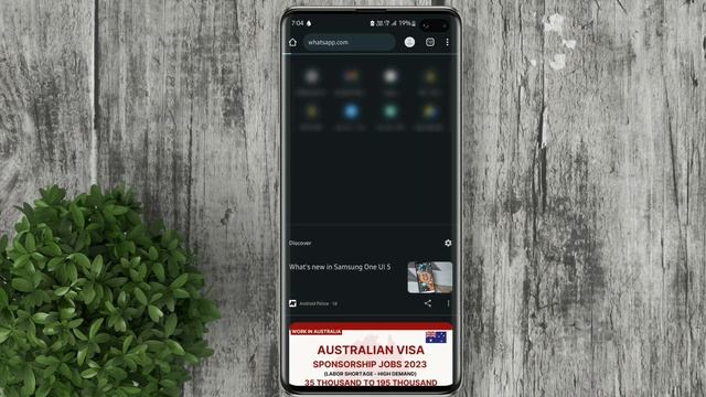 How to access Whatsapp web desktop site on mobile
