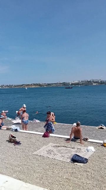 Севастополь 20 июля 2023 пляж хрустальный смотреть онлайн