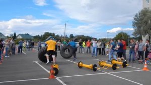 Упражнение" БОГАТЫРСКАЯ ЭСТАФЕТА"