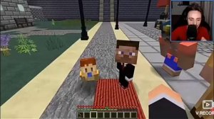 Непослушный ребёнок сбежал от вамира! Майкравт жизнь Ютубера Реакция на Эдисона перец