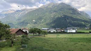 Alpachron- Альпийский горн в Швейцарских горах