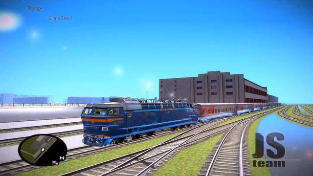 Поездка на поезде в GTA Province 0.1.0