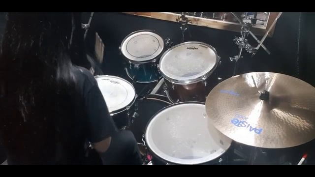 children of bodom- in your face drum cover 1take