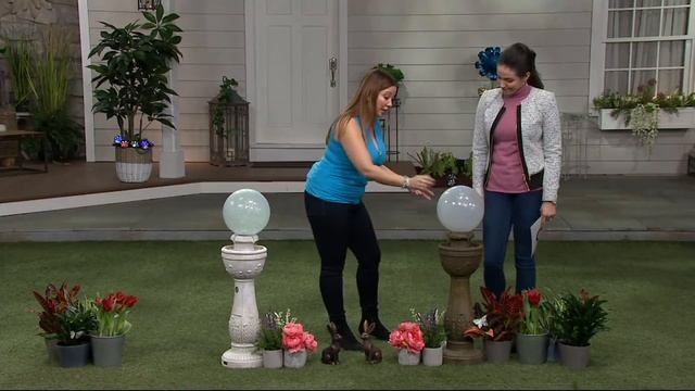 Bernini Murano Color Changing Glass Ball Fountain on QVC смотреть онлайн