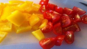Итальянский салат с морепродуктами