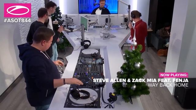 Steve Allen & Zack Mia Feat. Fenja - Way Back Home #ASOT844 смотреть онлайн