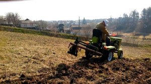 Мототрактор AGROTECH (ZUBR-12l) з гідравлікою та ел.стартером