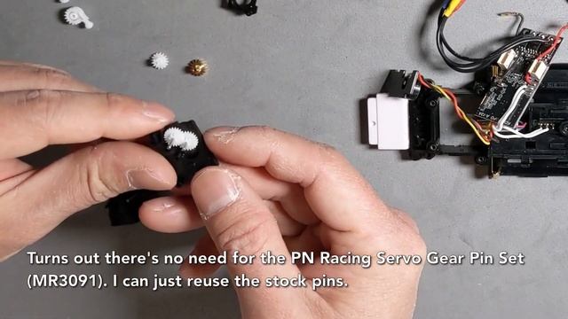 Kyosho Mini-Z MR-03/MR-03EVO Delrin Servo Gears Upgrade смотреть онлайн